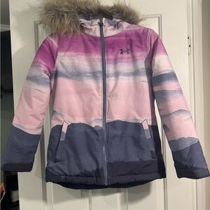 Under Armour Blue and Purple Jacket